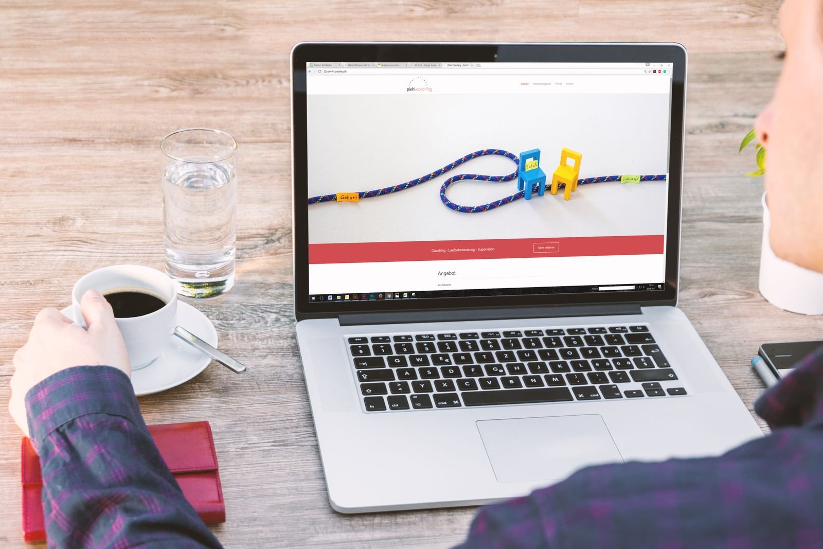 Exemple de site web créé par MB Digilab